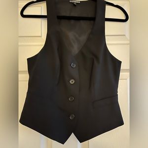 Express black vest
